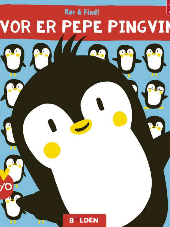 Billedbog Rør Og Find Pepe Pingvin Viccadk