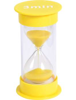 Timeglas 3 minutter