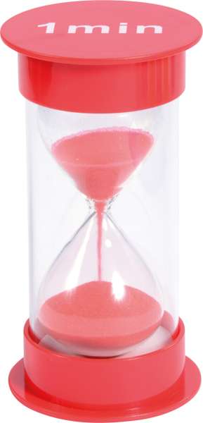 Timeglas 1 minut 