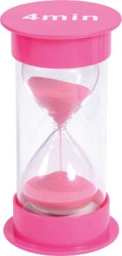 Timeglas 4 minutter 