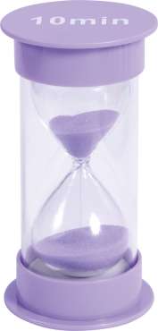 Timeglas 10 minutter 