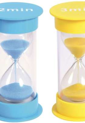 slogan hvor som helst Visum 15 minutters timeglas - Tidsmåling - Timeglas med sand - Køb her