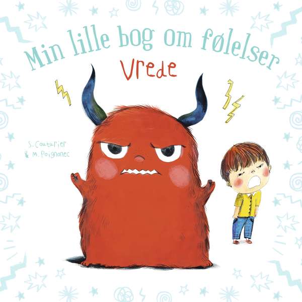 Min lille bog om følelser vrede med illustreret rød figur – børnebog om at forstå og håndtere vrede


