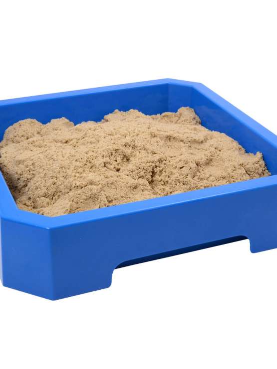 Madmattr Stabelbar legeskål med sand viccadk