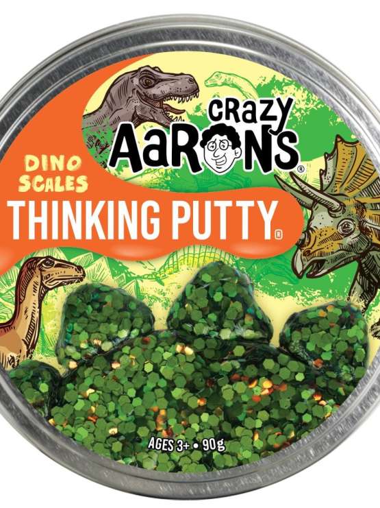 Crazy Aarons thinking putty dino scales i dåse