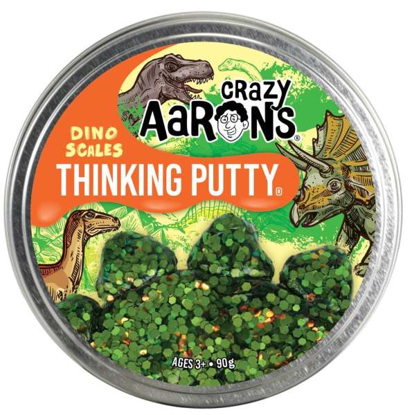 Crazy Aarons thinking putty dino scales i dåse