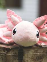 Pink axolotl fra Axol & Friends set forfra