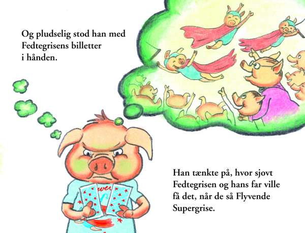 Leopold forestiller sig noget han ønsker i børnebog om misundelse – lærerig historie om følelser

