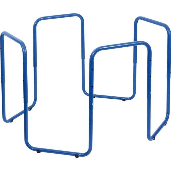 
Blåt metalstel til Tuff tray sanselegebord – stabil base til sansebakke

