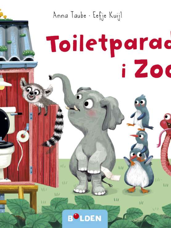 Forsiden af bogen Toiletparaden i Zoo