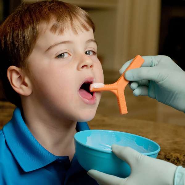 Oralmotorisk spisetræning med Arks Y-chew