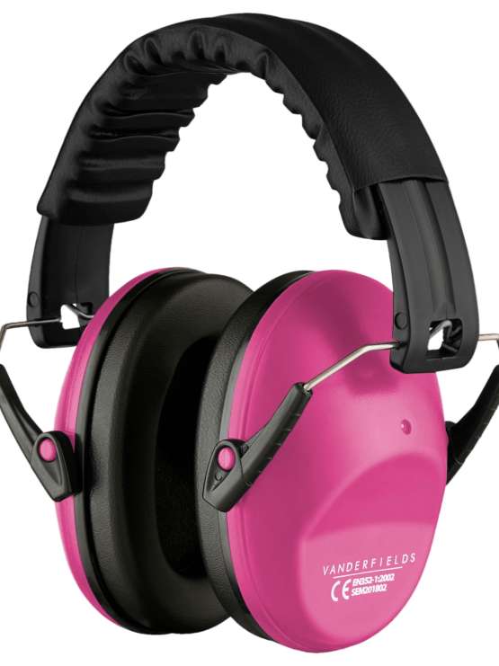 Vanderfields høreværn i pink