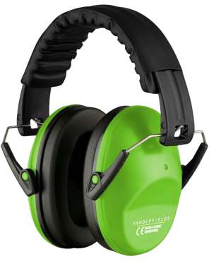 Vanderfields høreværn i grøn