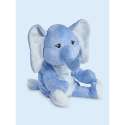 Hugimals Emory elefant bamse – vægtet krammebamse med blød plys

