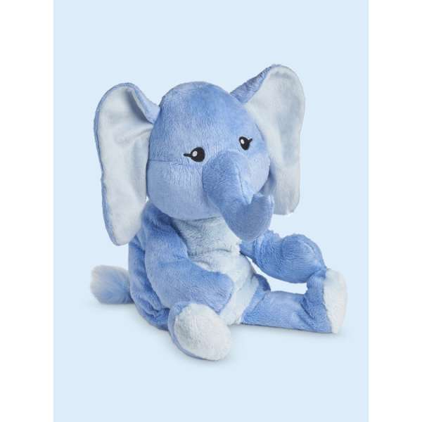 Hugimals Emory elefant bamse – vægtet krammebamse med blød plys


