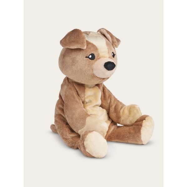 Hugimals Hundehvalpen Charlie tyngdebamse fra siden