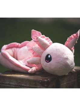 sansebamse Axolotl Pink, mellem