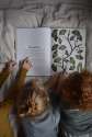 Børn læser i bogen Botanicum fra Forlaget Mammut