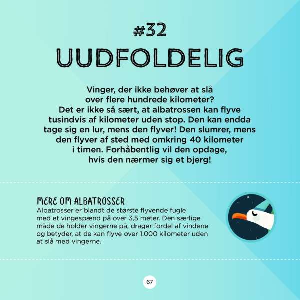 uddrag fra bogen 50 gakkede ting, dyr gør