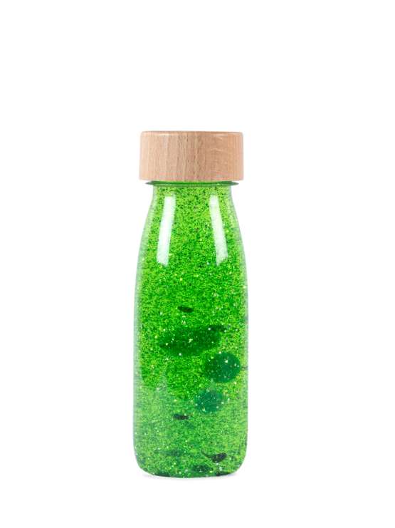Petit boum Float sanseflaske i grøn