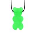 Ghost grøn ARK Gummy Bear bidehalskæde – sansestimulerende tyggeredskab

