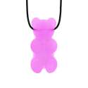 Ghost pink ARK Gummy Bear bidehalskæde – tyggehalskæde i bamseform

