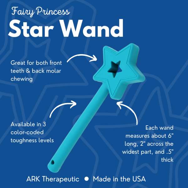 ARK Star Wand egenskaber – tekstureret og fleksibel tyggepind

