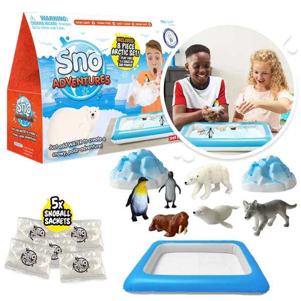 Gelli Worlds Arctic Snow Adventures indhold