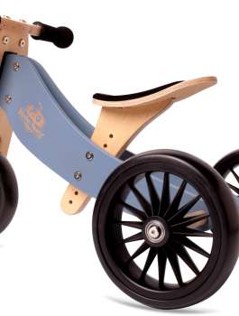 Kinderfeets Tiny Tot Plus cykel Blue Slate