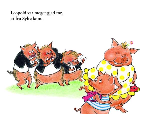 Opslag fra “Den dag Leopold blev bange” – situation med frygt og sociale følelser

