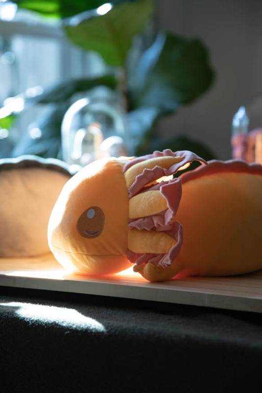 Bamse Axolotl Gul Lille