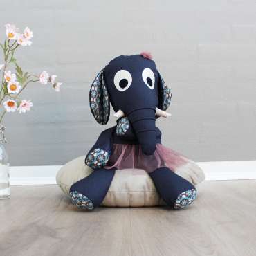 Elefanten Wilma sansemotorisk legetøj fra Koko-Nora