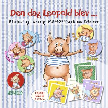Memory spil med Leopold – lær om følelser gennem leg for børn

