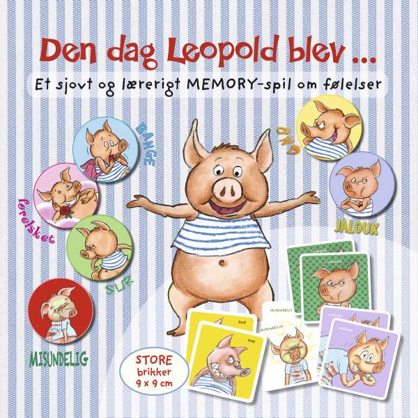 Memory spil med Leopold – lær om følelser gennem leg for børn

