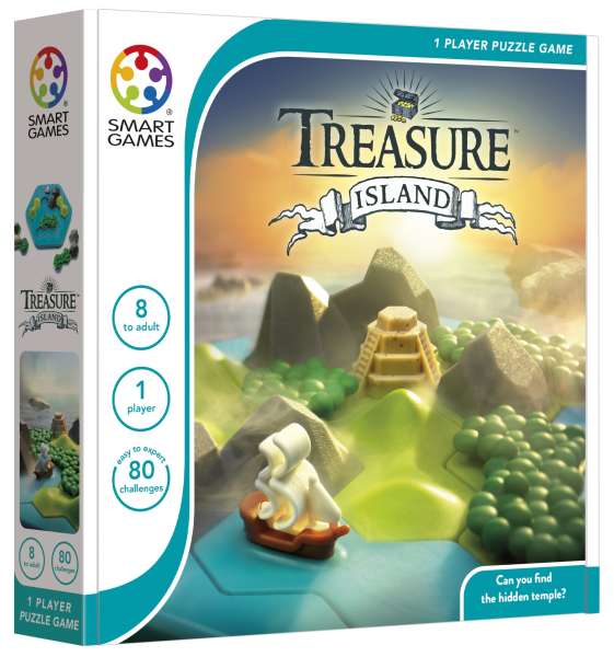 Smart Games Treassure Island forsiden af æsken