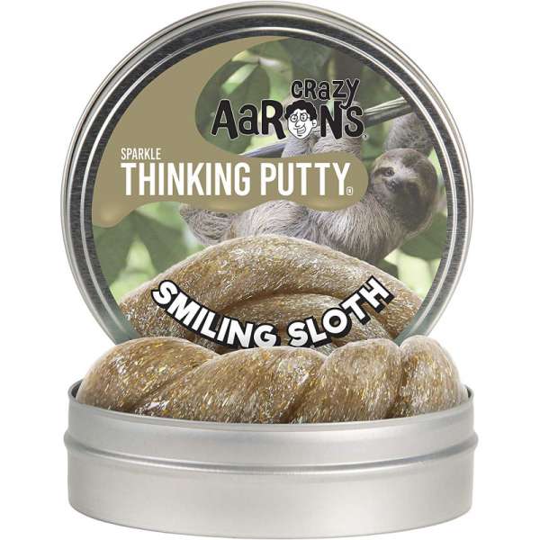 Crazy Aarons thinking putty smiling sloth i dåse