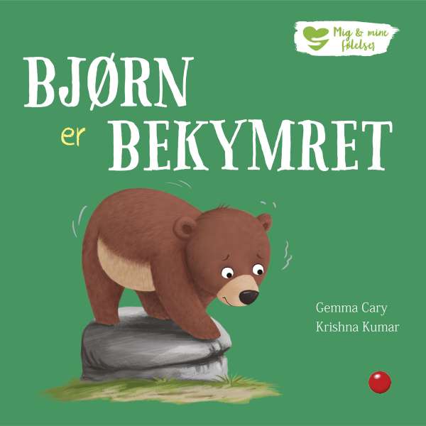 Børnebog Bjørn er bekymret – illustreret bog om følelser og bekymring for børn

