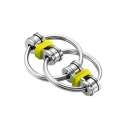  Flippy Chain fidget ring gul – bevægelig kæde til hænderne

