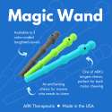 Infografik for Arks magic wand bidestav 