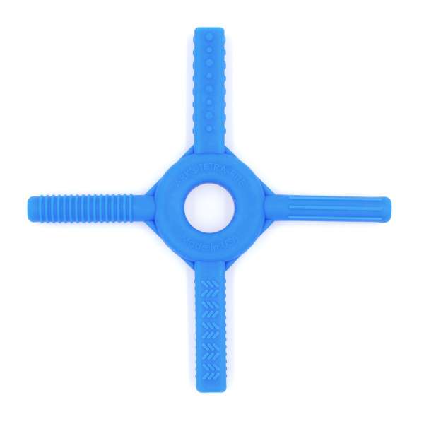 ARK Tetra-Bite kongeblå – sansestimulerende bideredskab til fokus

