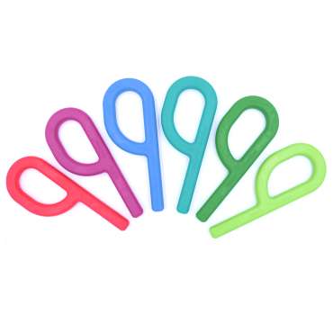 ARK Grabber bideredskab i flere farver – tyggeredskab med håndtag til sanselig regulering og tyggebehov

