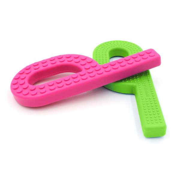 ARK Grabber Brick to samlet – fleksible tyggeredskaber til sanselig regulering

