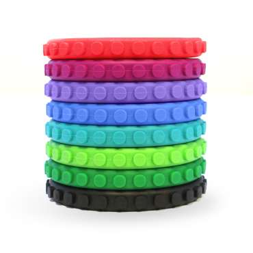 ARK Brick bidearmbånd large i flere farver – sansestimulerende armbånd til tyggebehov og ro

