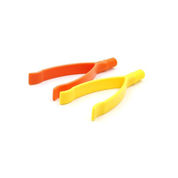 Ark's Squeezer tip i gul og orange