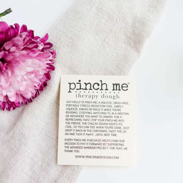 Pinch Me Therapy dough flyer