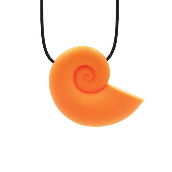 Orange ARK Seashell – robust og fleksibel bidehalskæde

