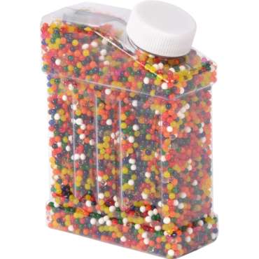 Vandperler i farvemix i pose – 230g sensorisk legetøj til leg og dekoration


