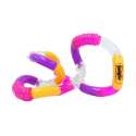 Tangle Jr. Textured lilla, pink. orange og klar– fleksibelt og taktilt design

