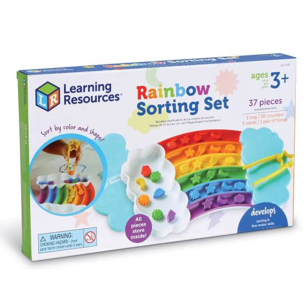 Regnbue sorteringssæt