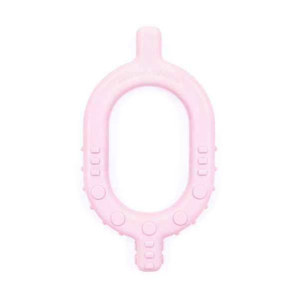 ARK Baby Grabber lys pink– blød bidering til baby til tandfrembrud og oral udvikling

